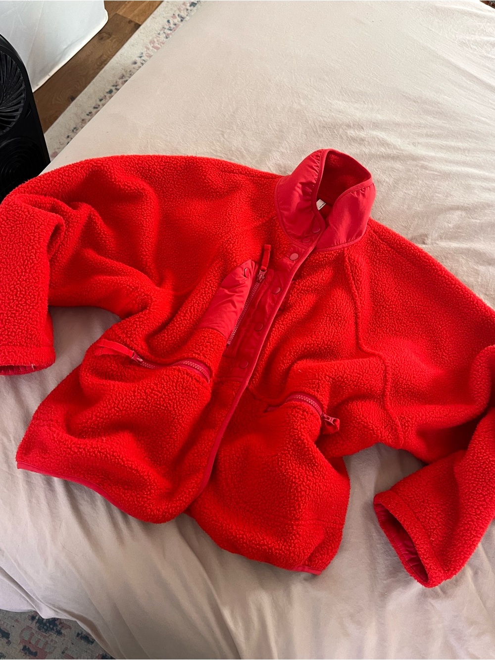 Red hit the slopes jacket free people movement - Picture 4 of 5